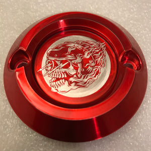 Icon Logo - Transparent Candy Red Milwaukee Eight Points Cover