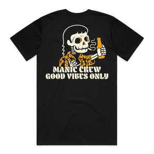GOOD VIBES ONLY - Black Tee