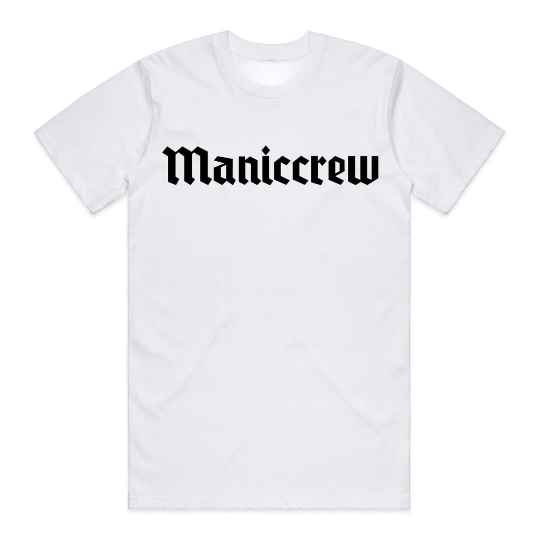 Maniccrew - White Tee